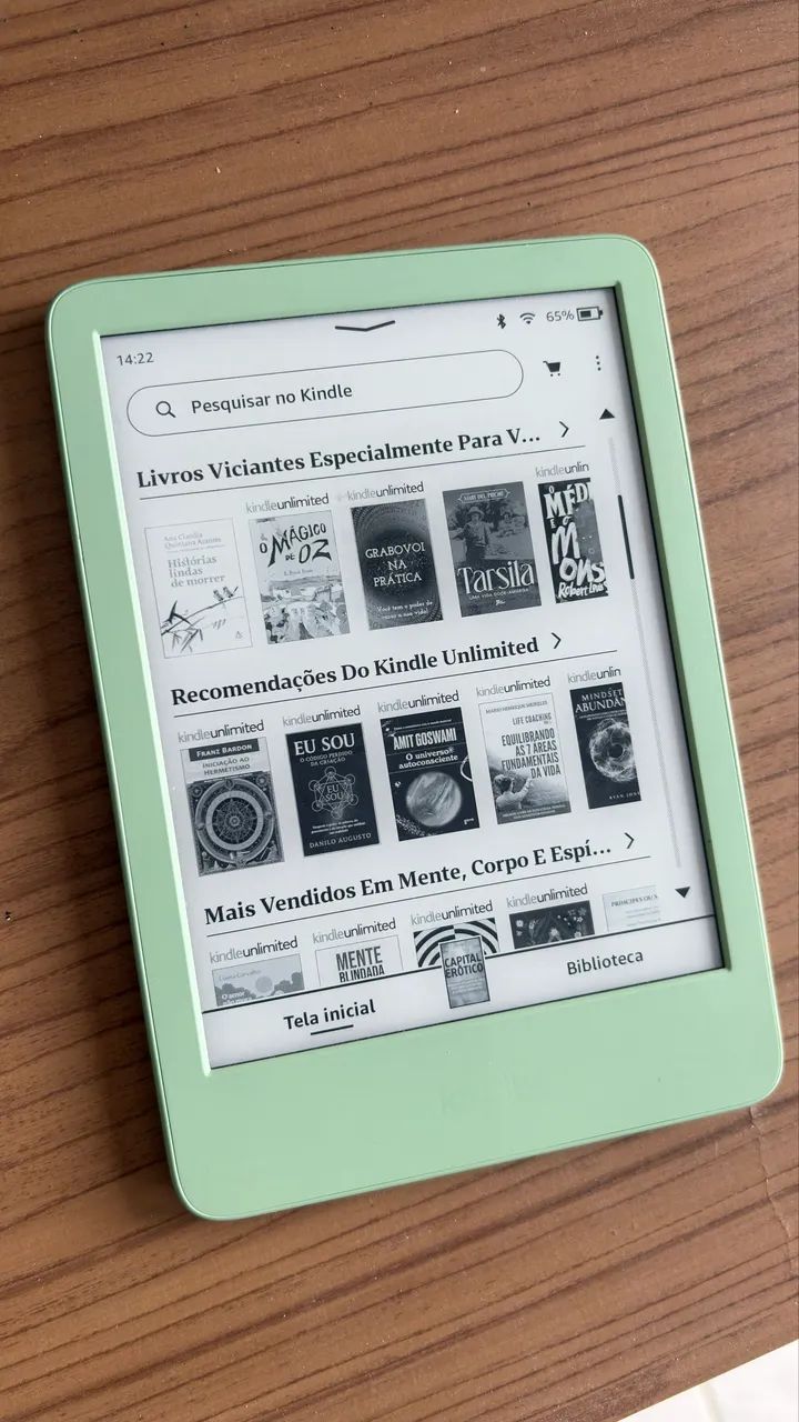 kindle verde matcha