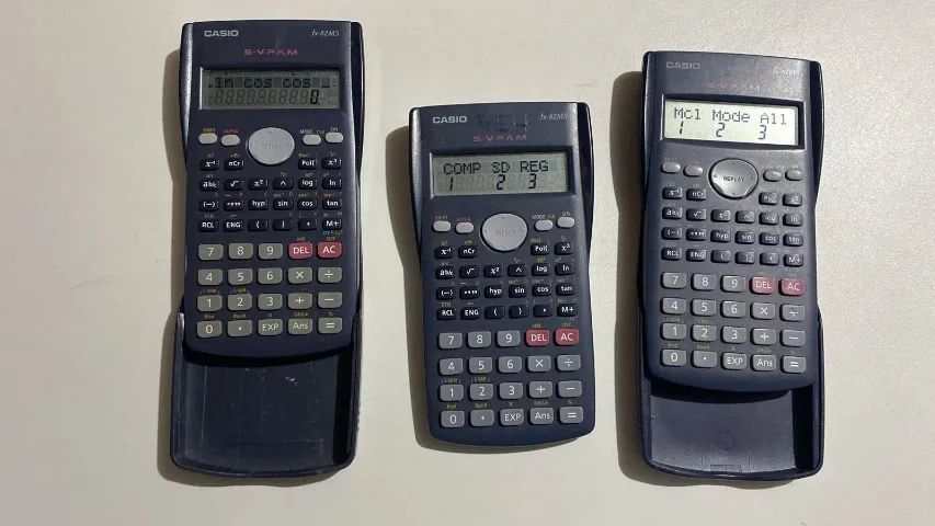3 Calculadoras Casio fx-82MS - Foto 5