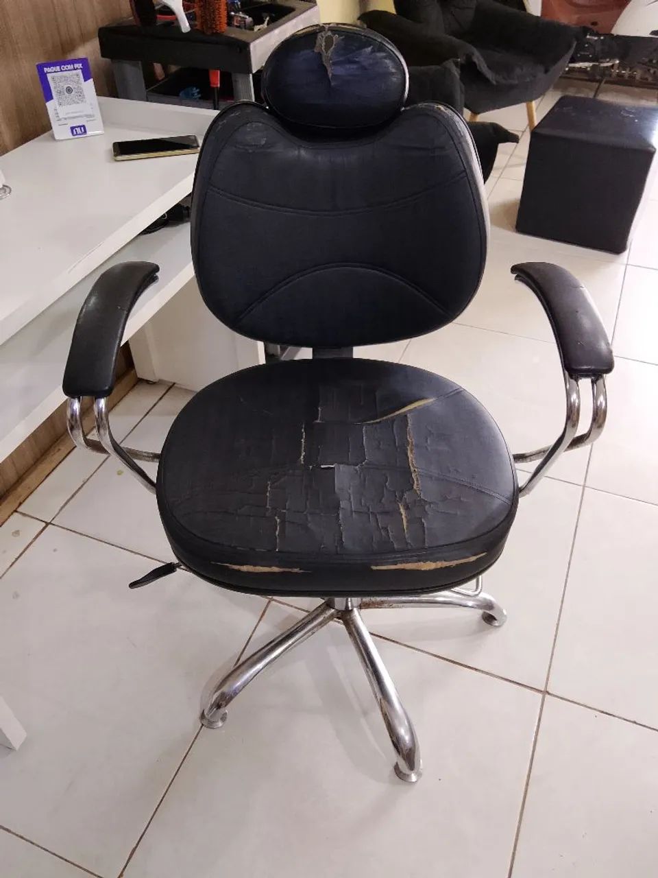 Cadeira de cabeleireira  - Foto 2