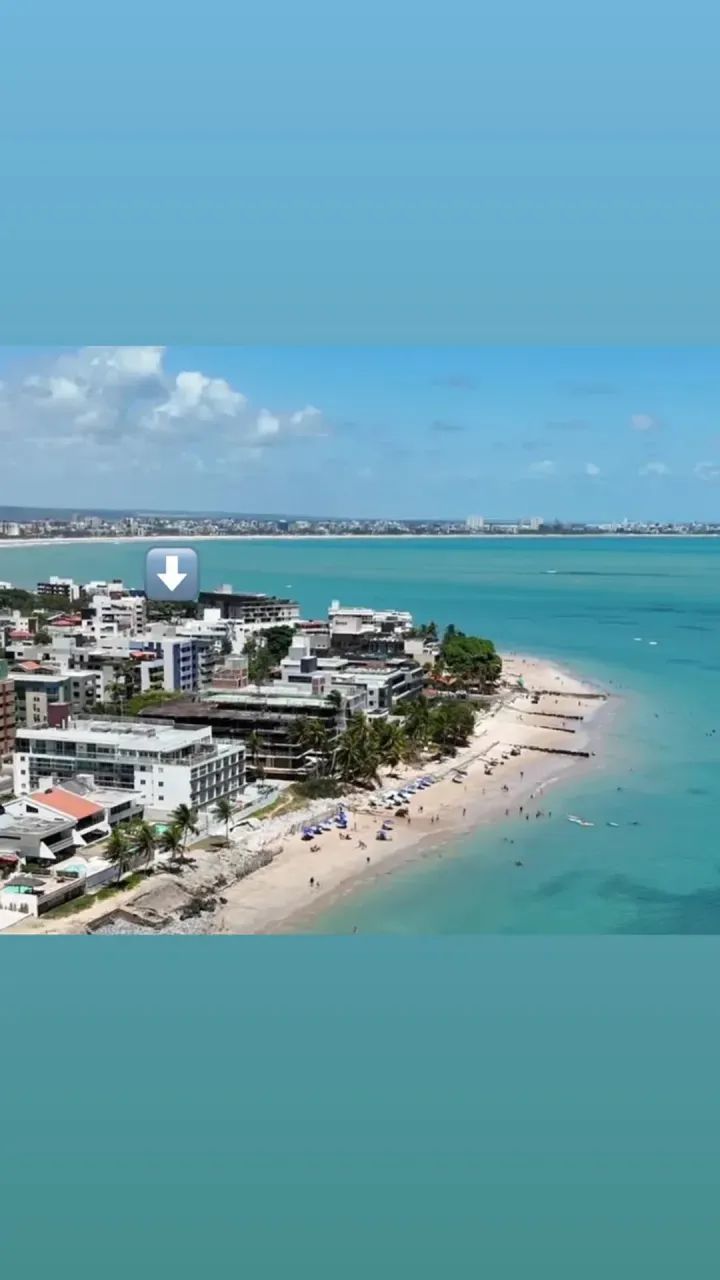 Apartamento 50m do mar AP
