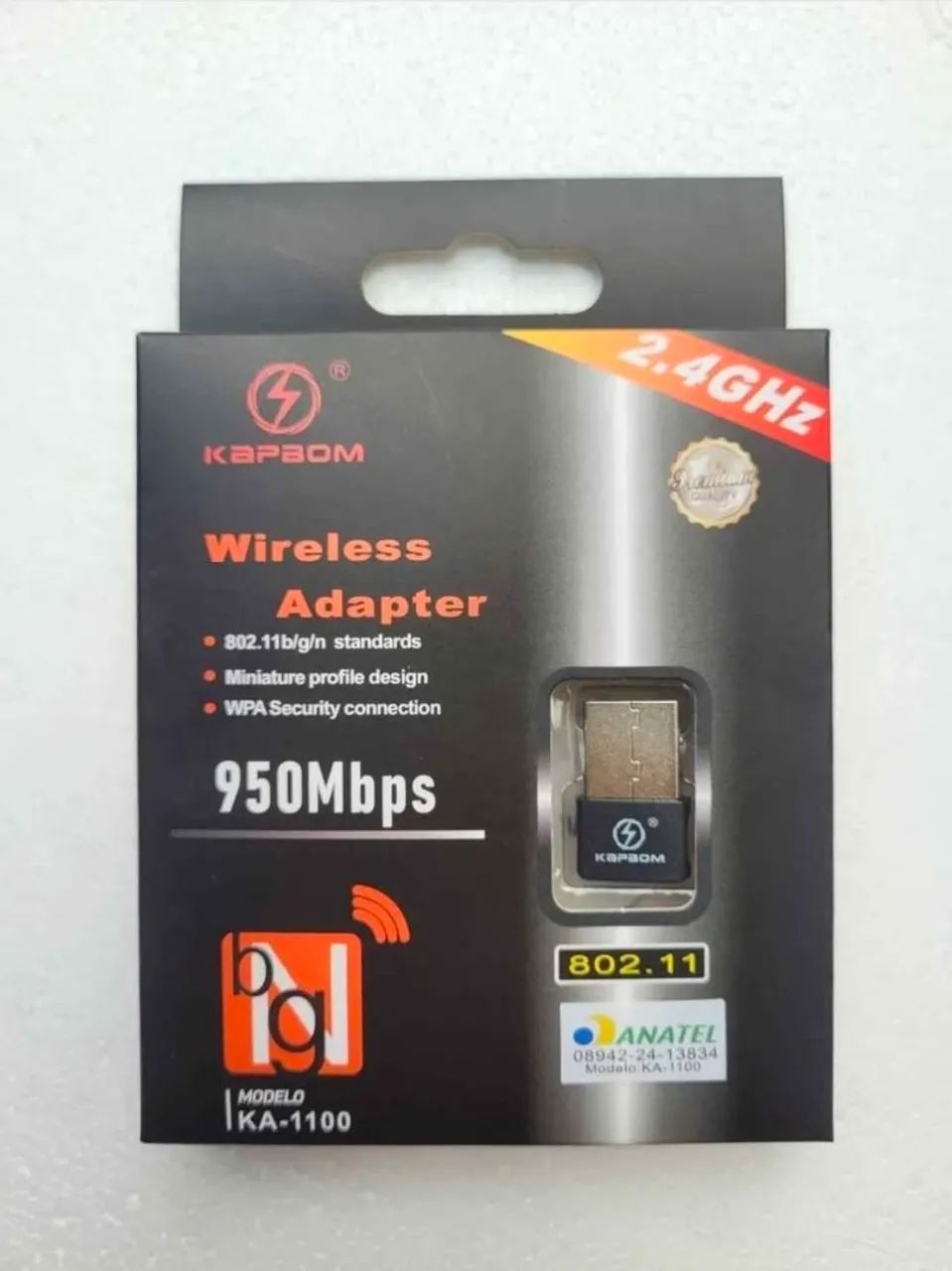 Antena Wi-Fi USB 2.4G.
