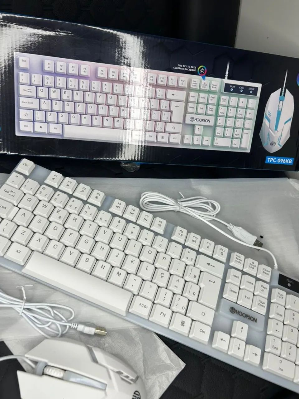 Kit teclado e mouse 