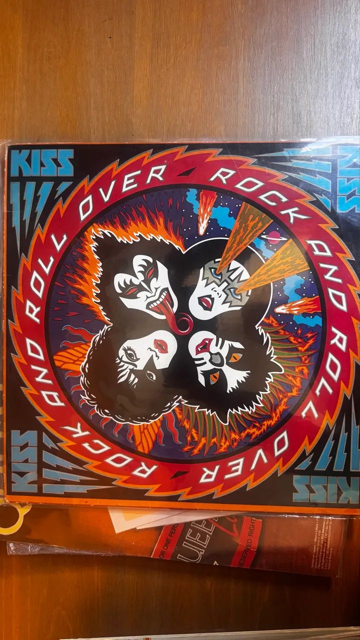 LP KISS Rock n Roll Over