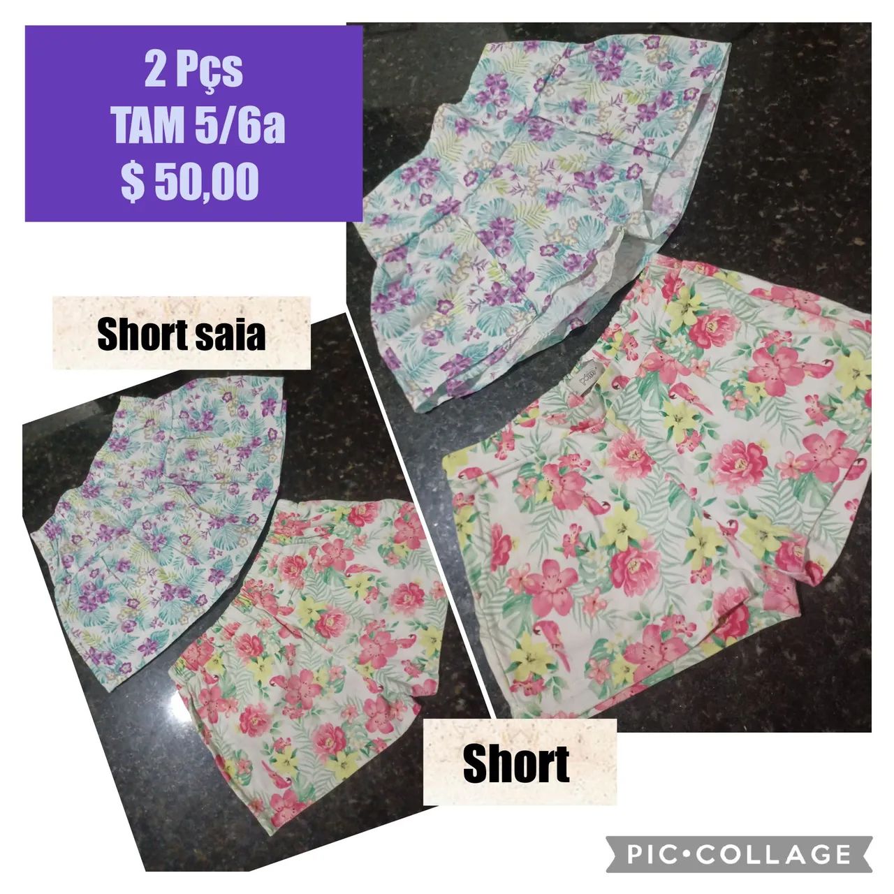 Shorts Infantil 