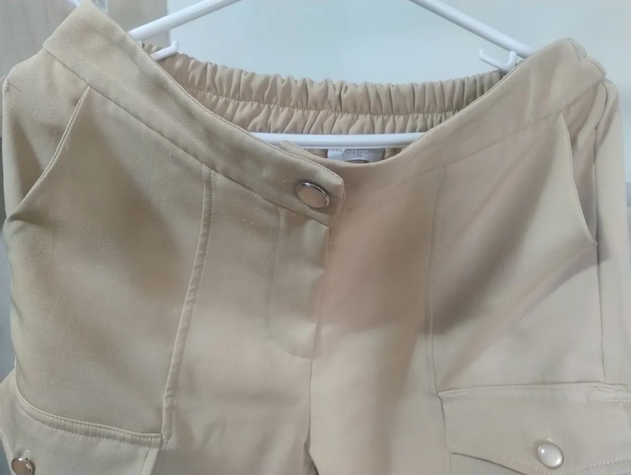 Calça cargo, com elástico na cintura  - Foto 5