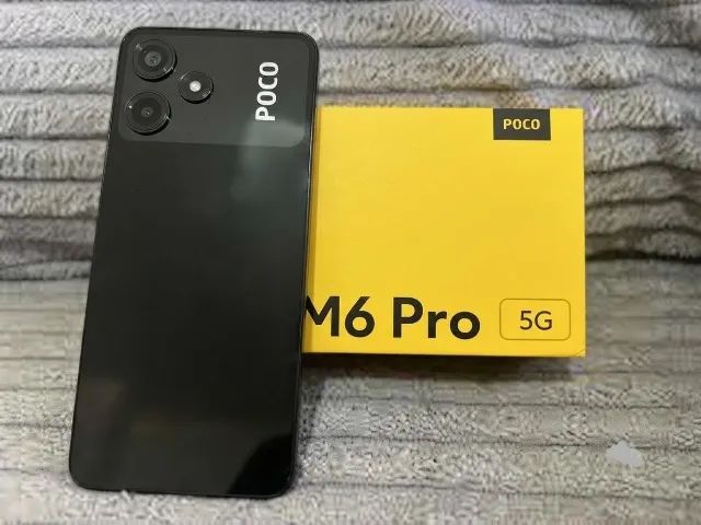 Poco M6 pro 5g 256gb perfeito estado - Foto 2
