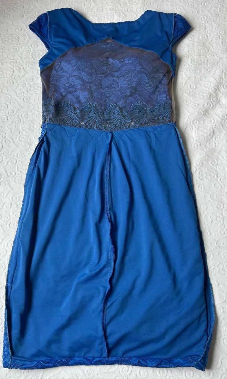 Vestido de festa azul  - Foto 2