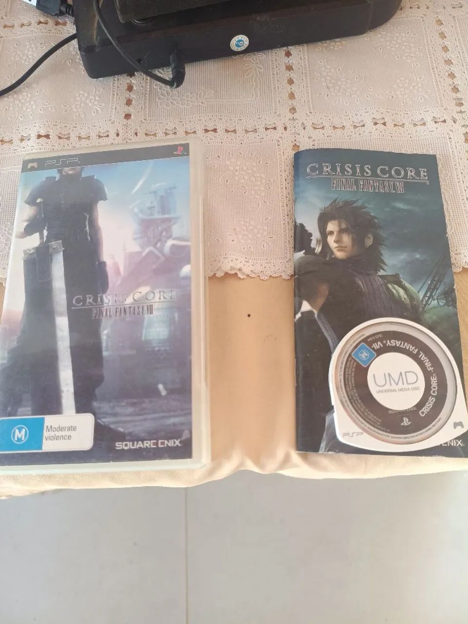 Final Fantasy VII Crisis Core Psp UMD