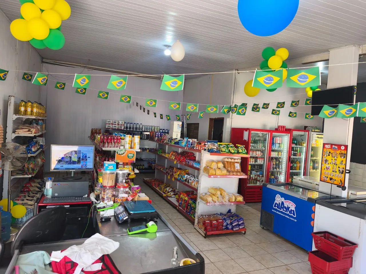 Estrutura mini mercado 