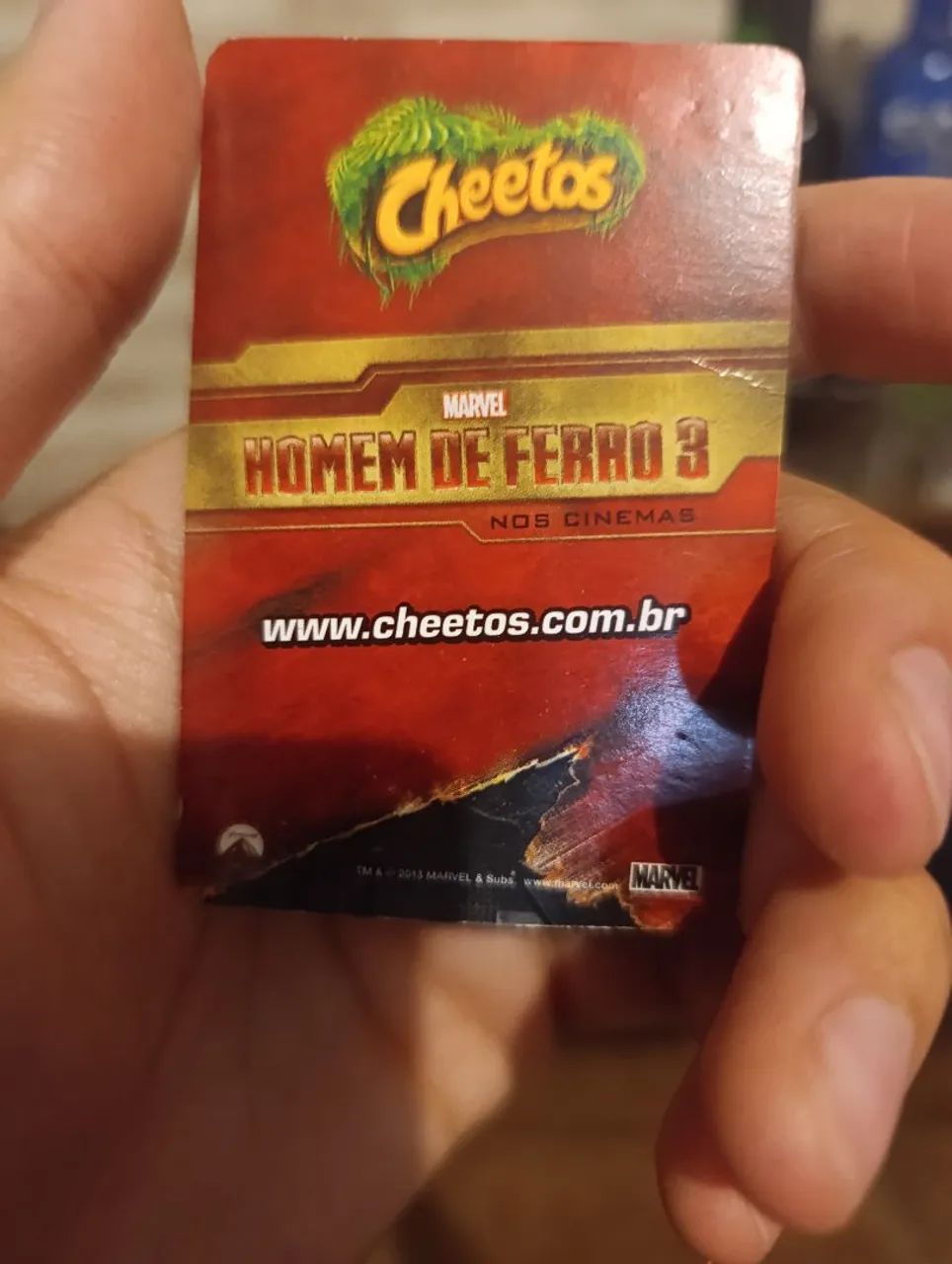 Card iron man 3 Cheetos oficial - Foto 2