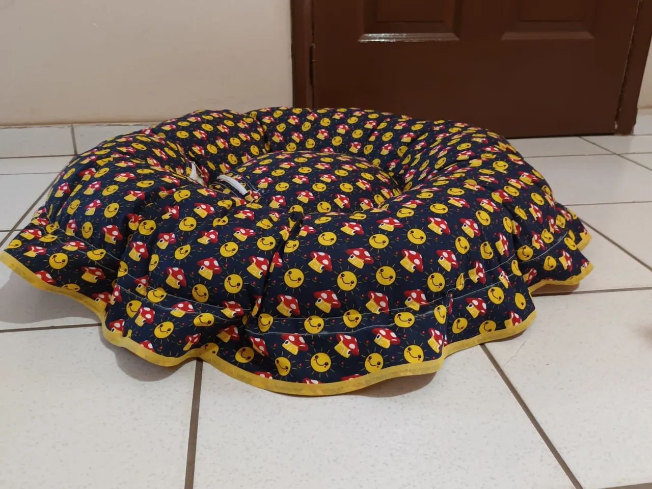 Cama Pet dupla face Tecido algodão  - Foto 5