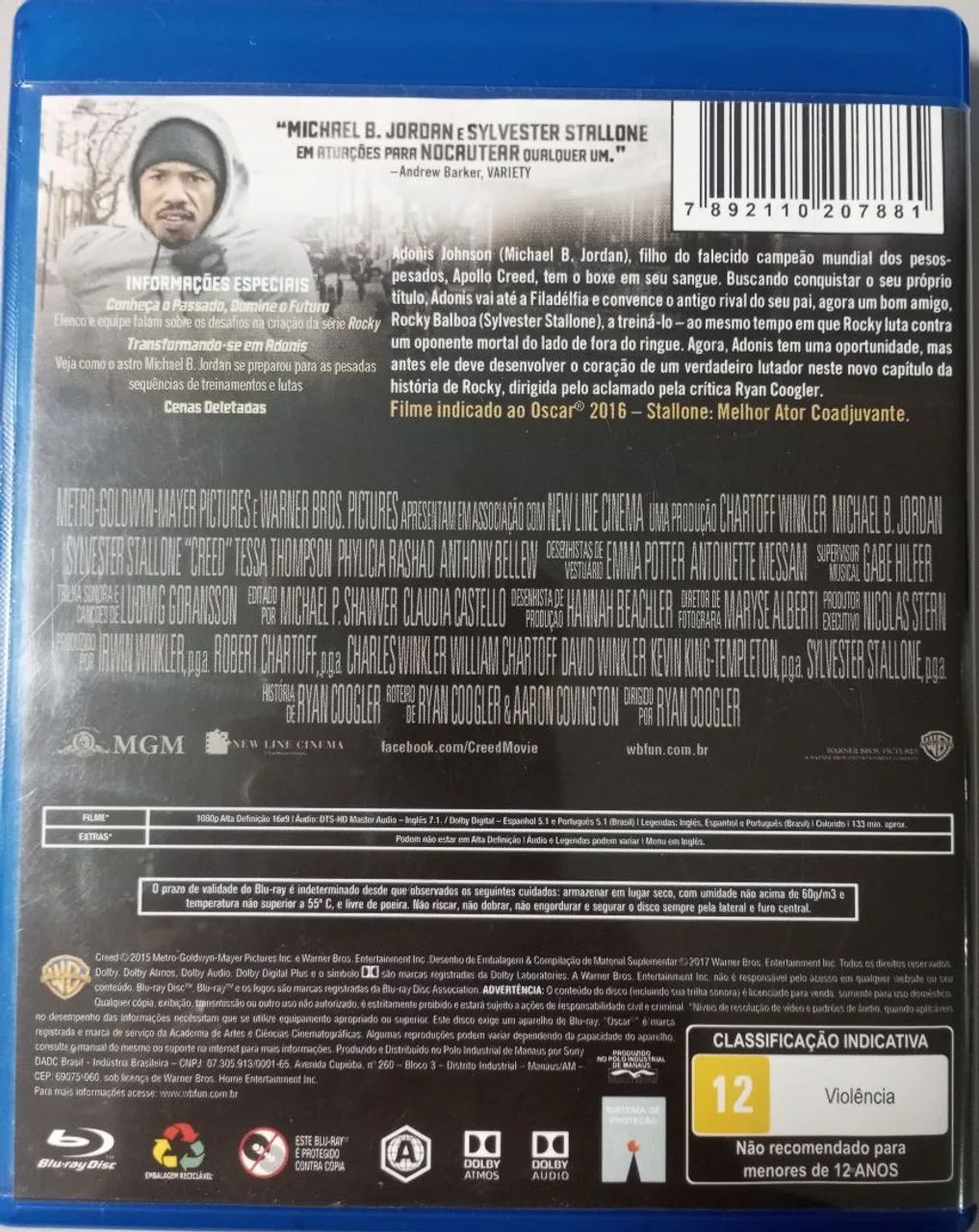 Stallone - Creed em Blu-ray  - Foto 2