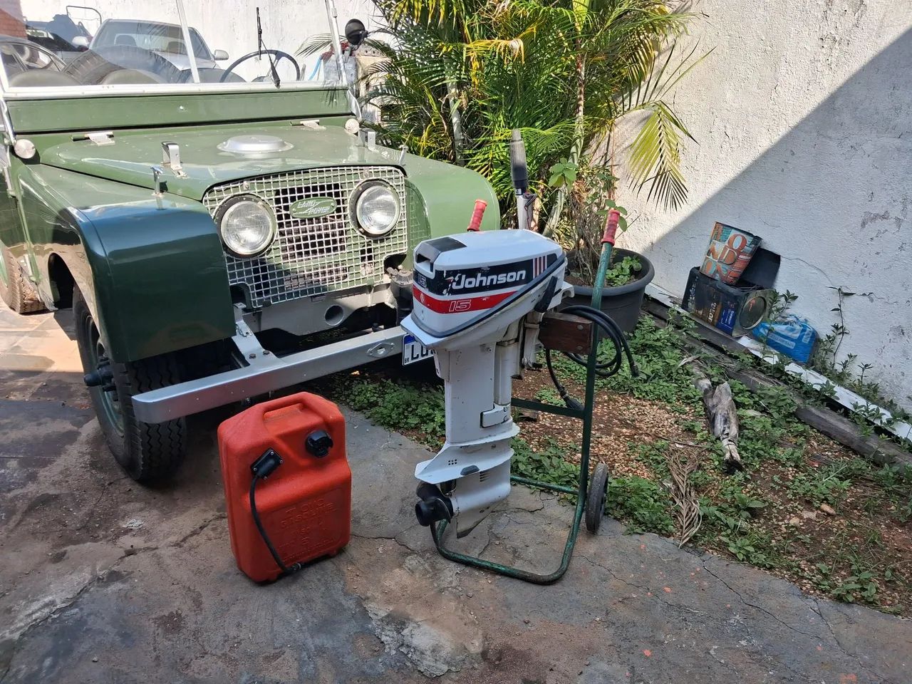 Motor de popa Johnson 15 HP