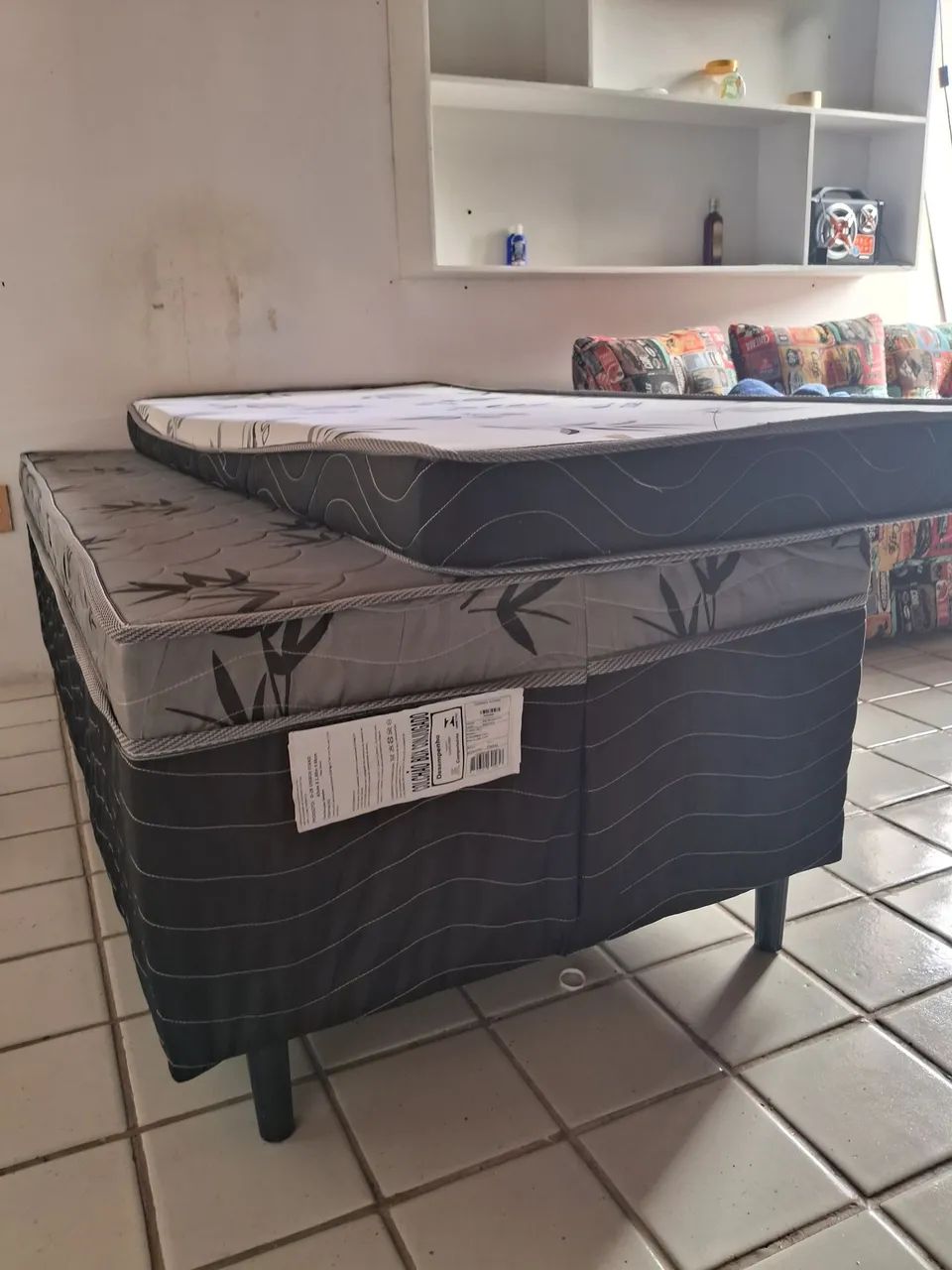 Cama box conjugada Bonsono nova. - Foto 3