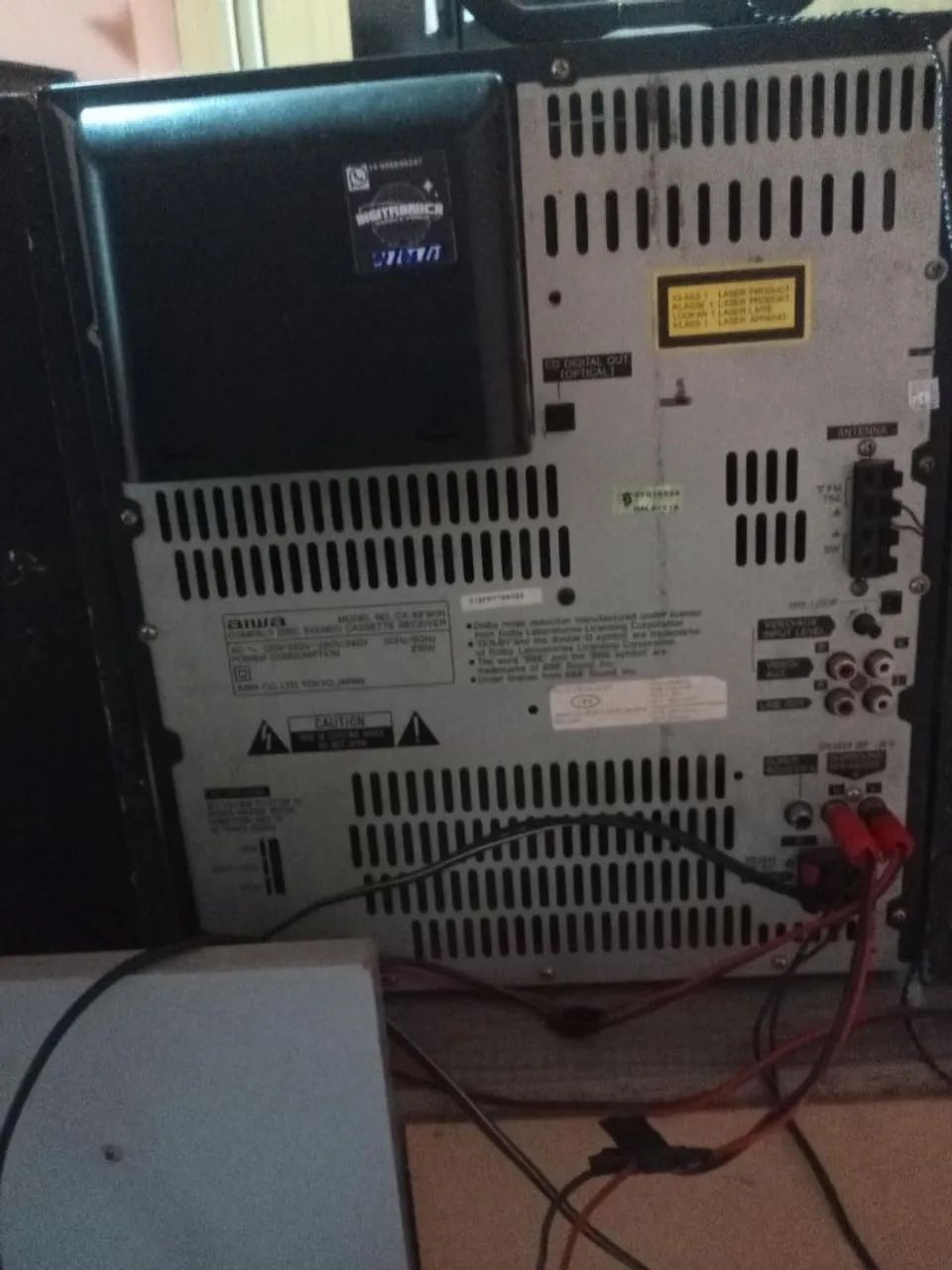 Aparelho de som e rack - Foto 2