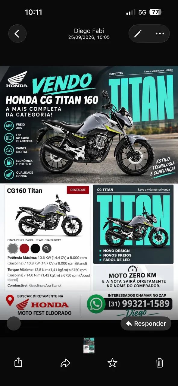 Cg 160 0 km
