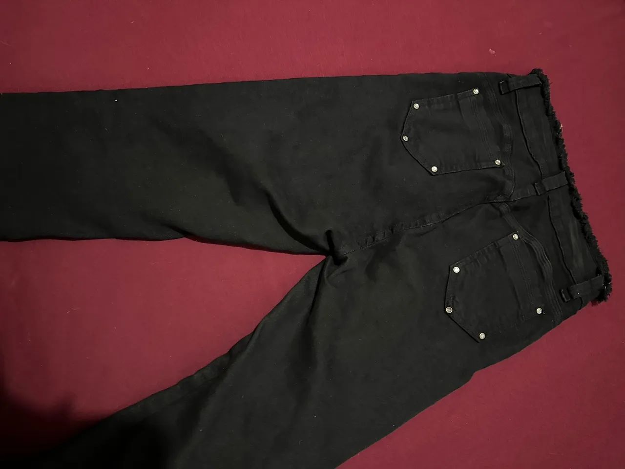 Calça jeans preta  - Foto 2