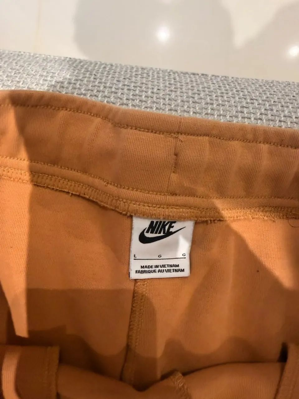 Calça Nike Tech Fleece Masculina Caramelo - Foto 3