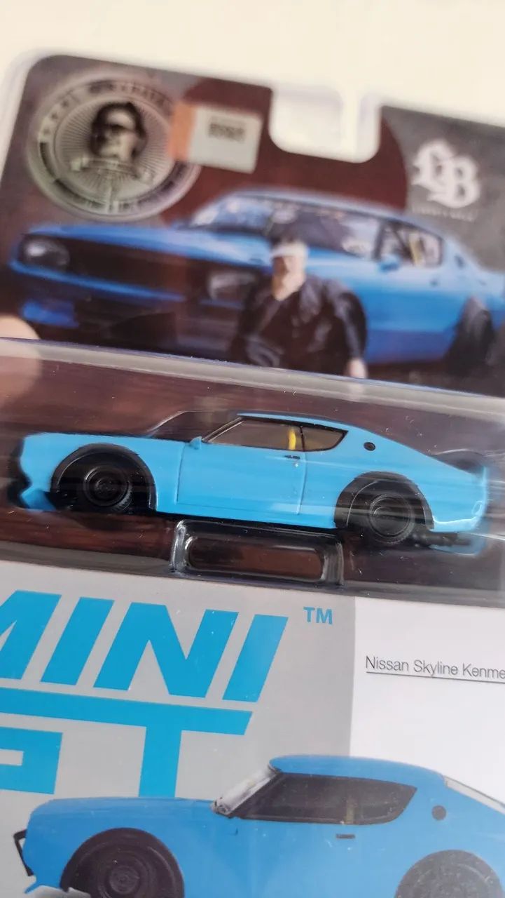 Mini gt 712 Nissan Skyline Kenmeri Blister LBWK Baby Blue
