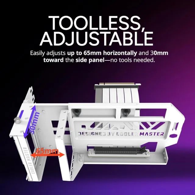 Suporte Vertical Para Placa de Vídeo - Cooler Master V3 (NOVO)  - Foto 4