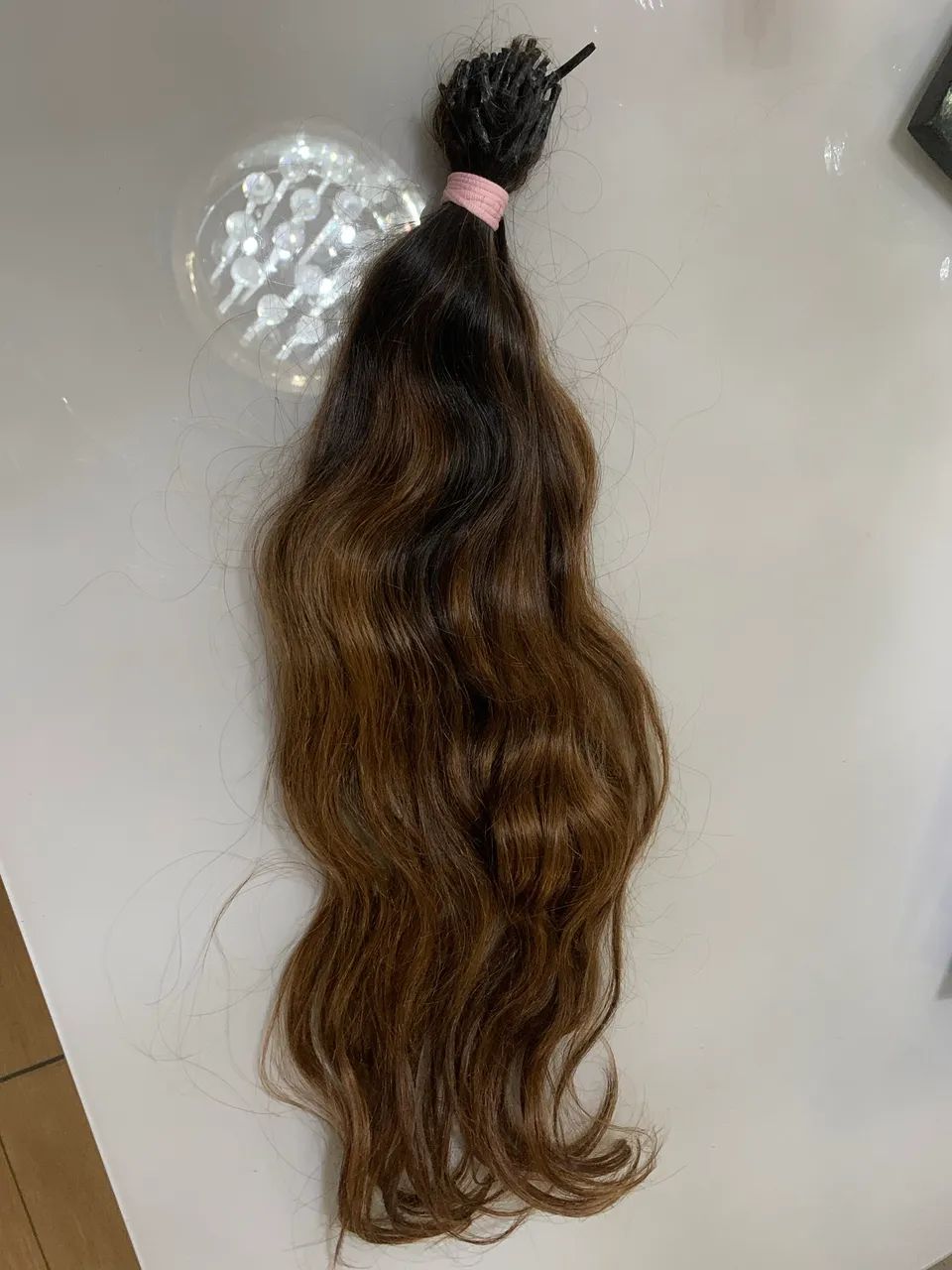 Cabelo humano , 120 gramas 65 centímetros.  - Foto 2
