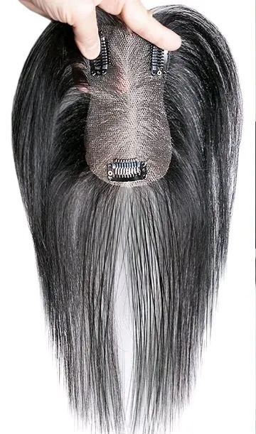 Aplique topo tic tac  cabelo humano 