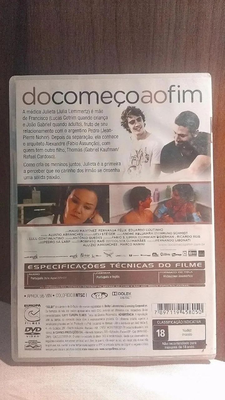 DVD Do começo ao fim - Foto 2