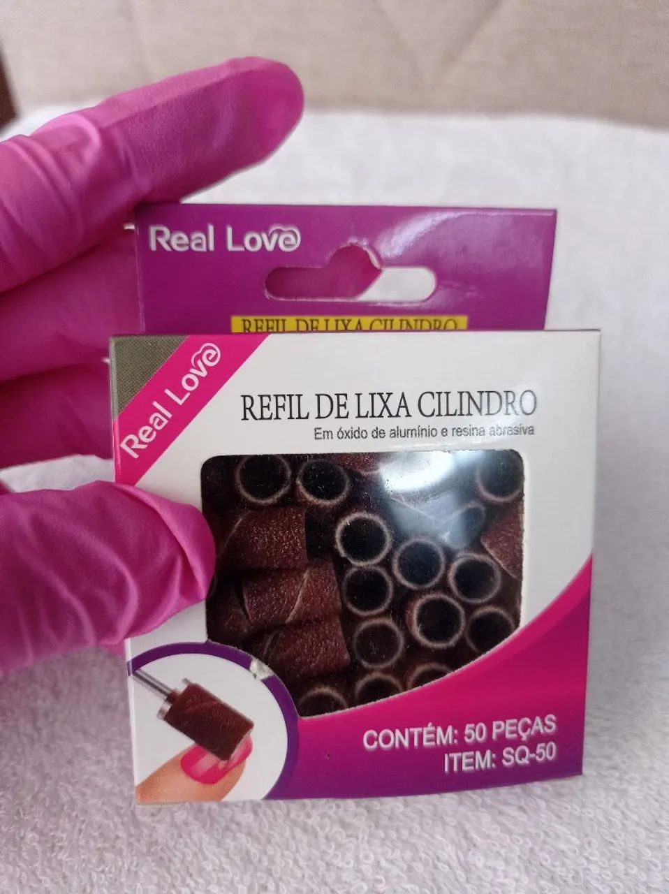 Refil de lixas silindro Real love 