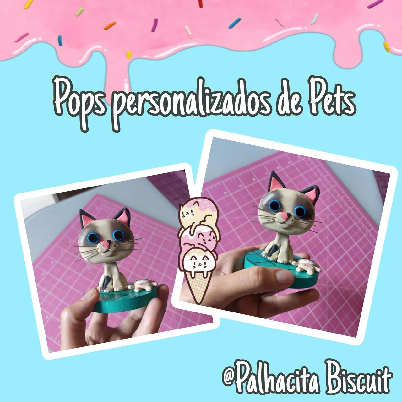 Personalizados em biscuit Pets e personagens - Foto 3
