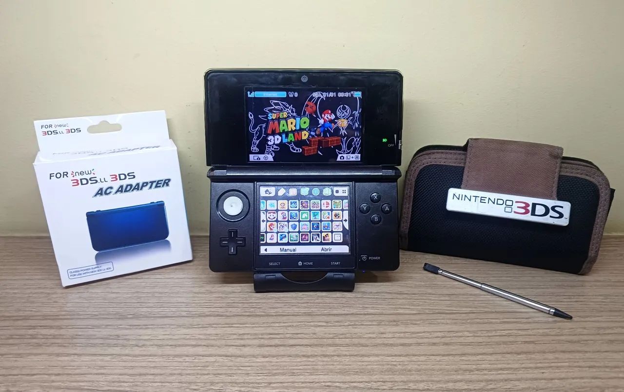 3DS Preto - Perfeito 