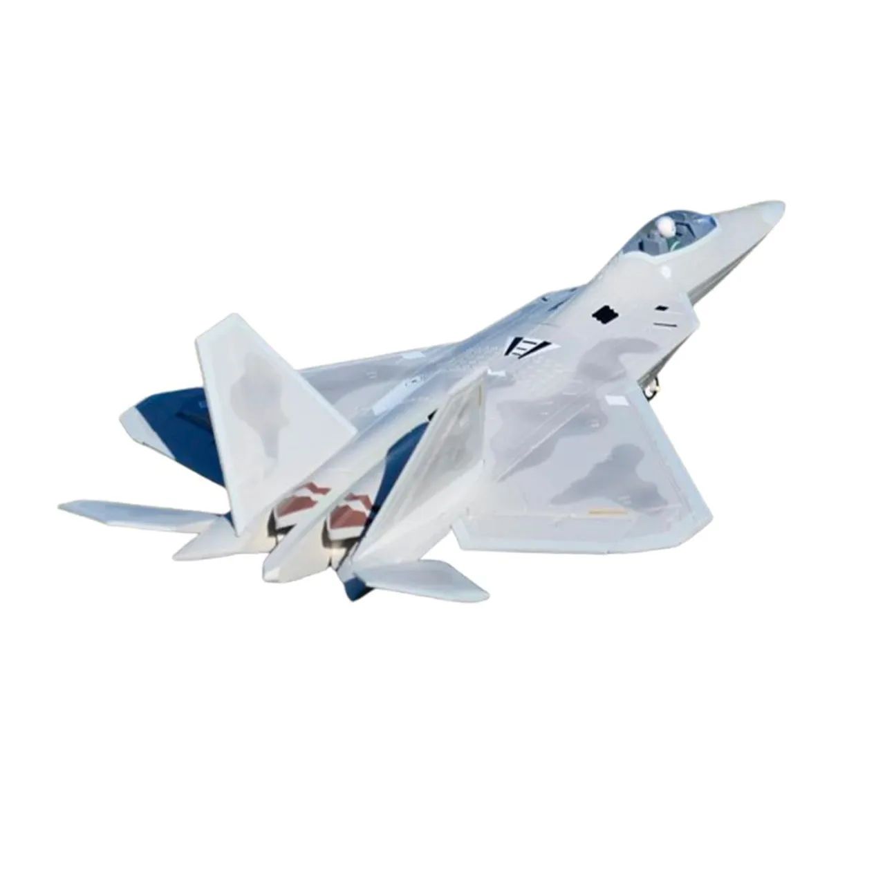 AVIAO FW F-22 RAPTOR V2 HIGH PERFORMANCE 6S 64MM JET PNP FJ10514P - Foto 3