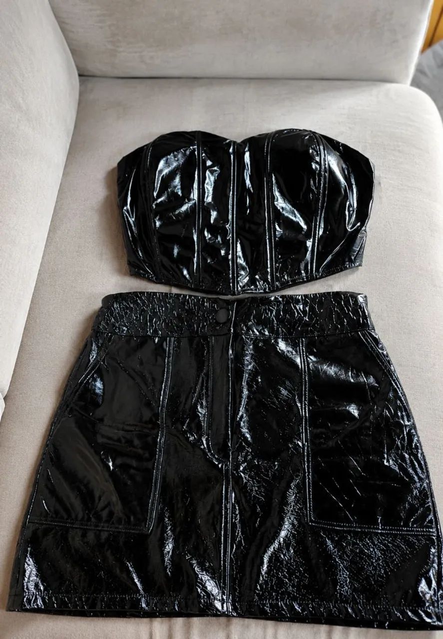 Conjunto de couro 