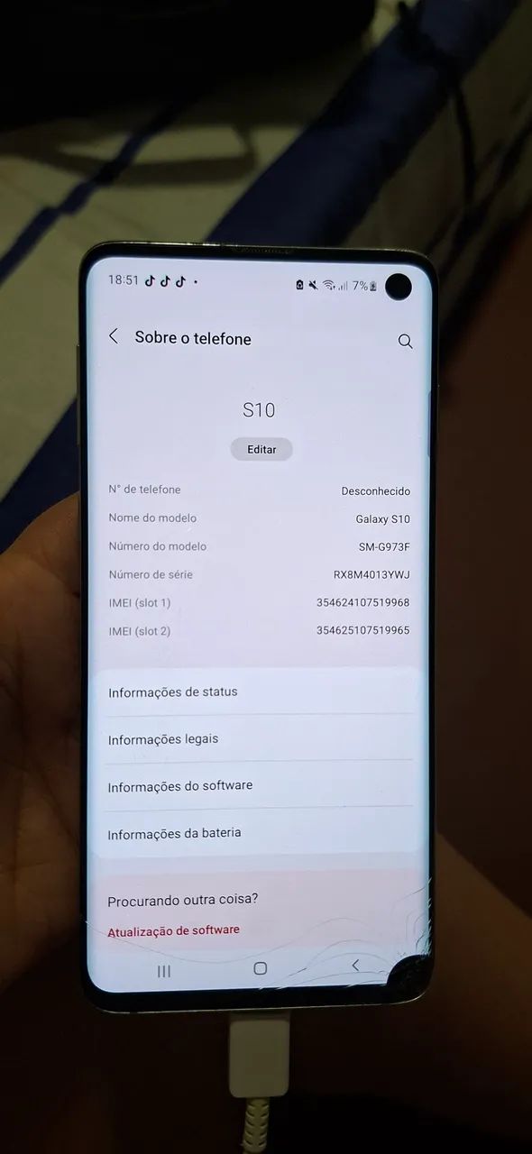 Celular Samsung S10 