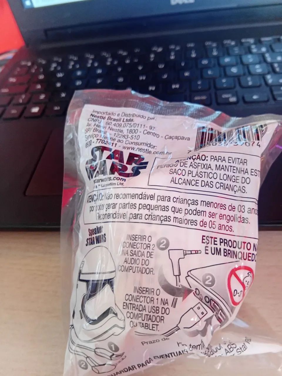 Caixa de som USB PC Star Wars Stormtrooper. - Foto 2