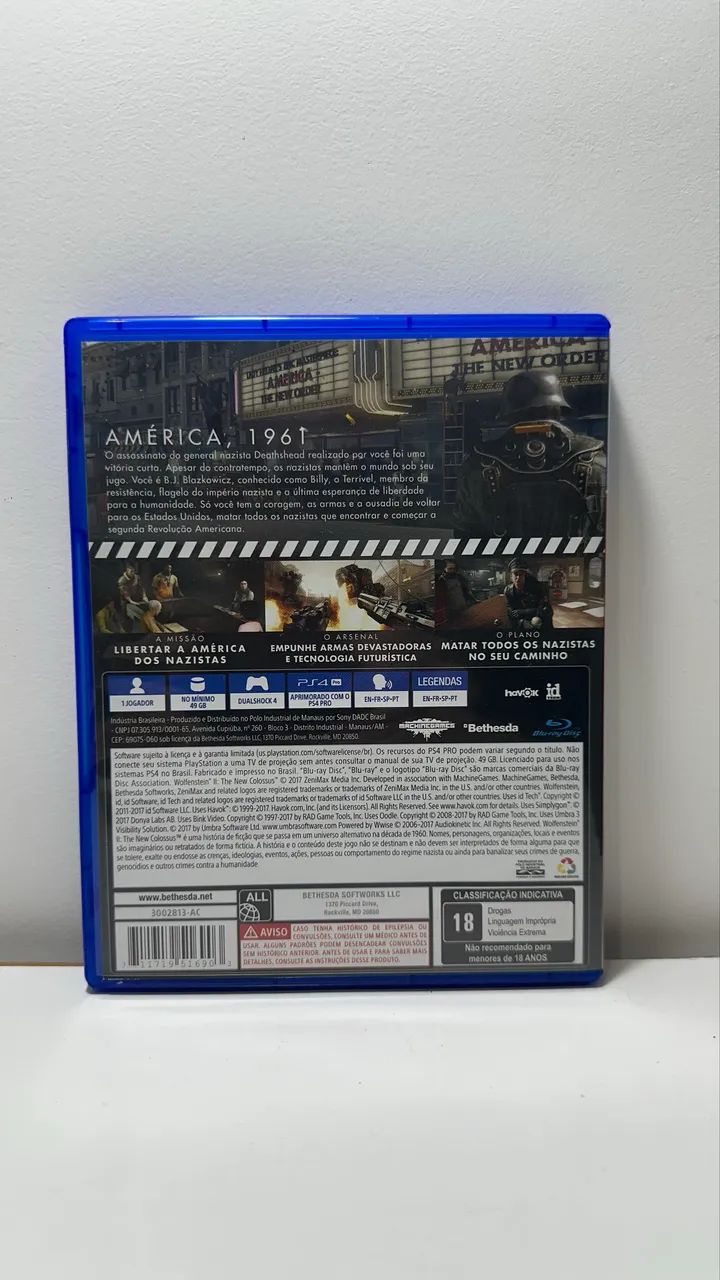 Wolfenstein 2 ps4 - Foto 2