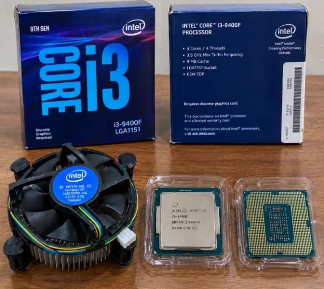 processador intel i3 9400f