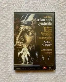 DVD Duplo da ópera Ruslan and Lyudmila - Mikhail Glinka