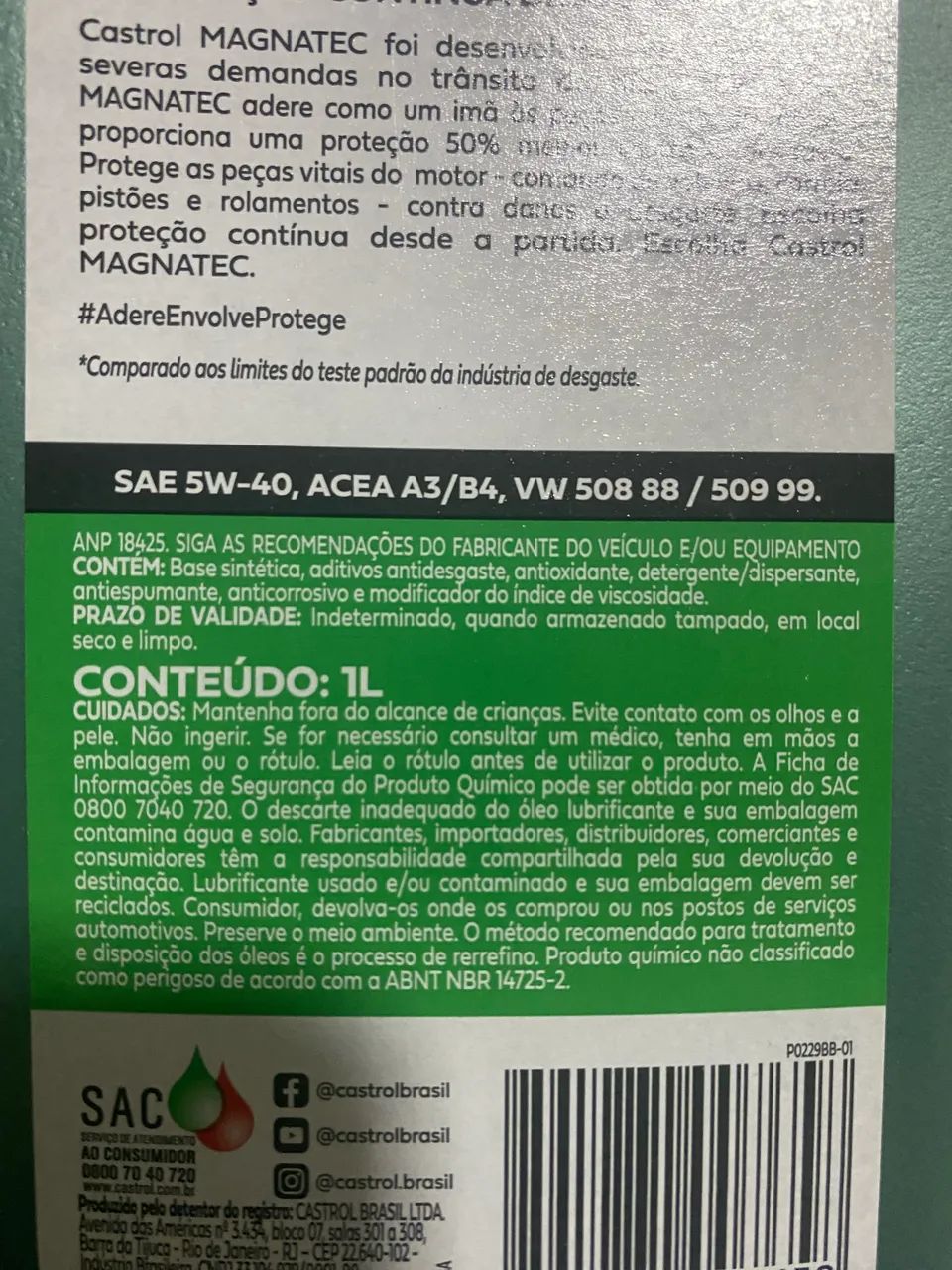 Óleo para motor de carro - Foto 2