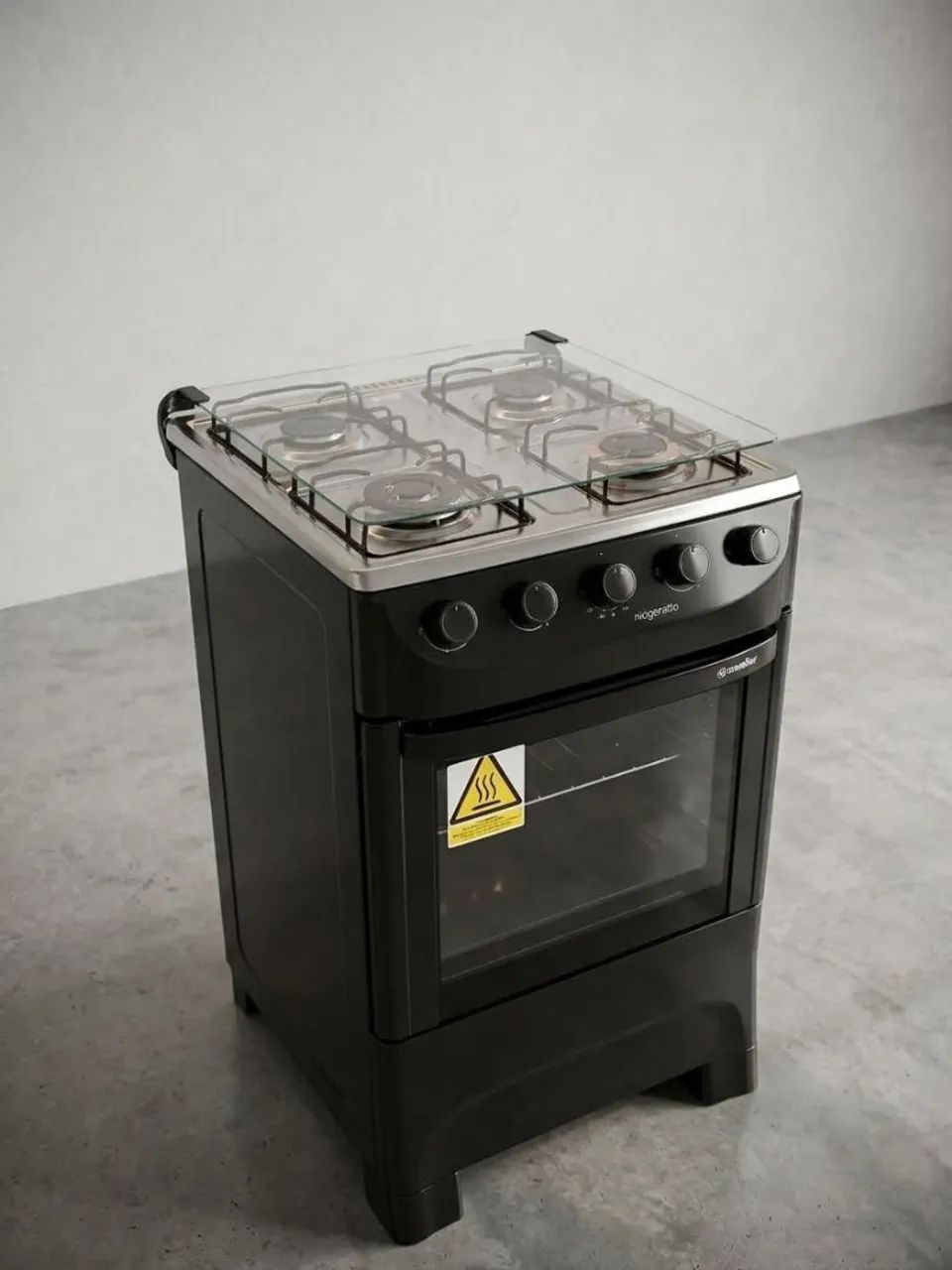 Fogão preto