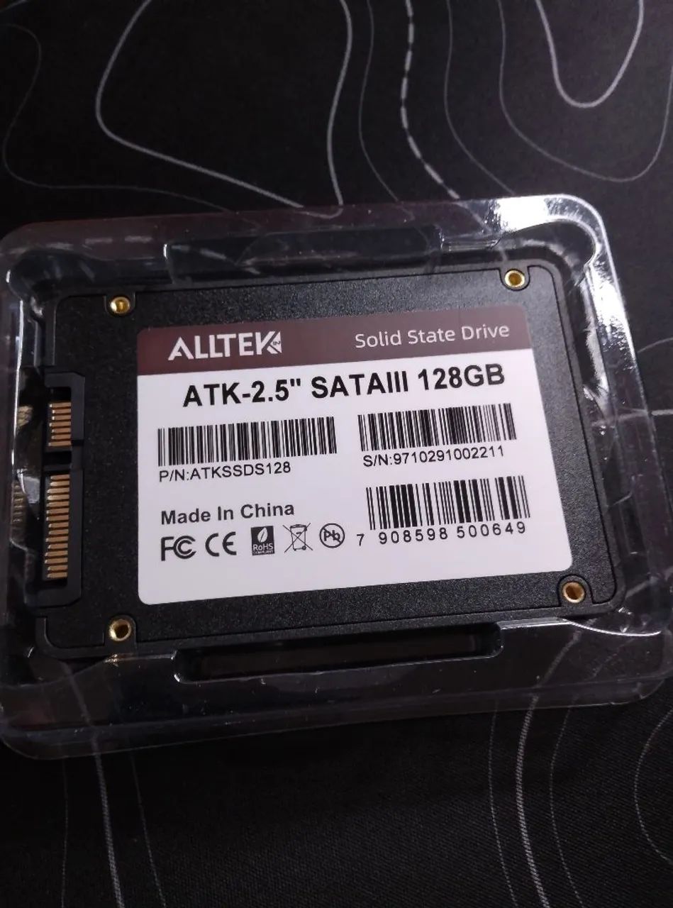 Armazenamento SSD sata 128 GB  - Foto 2