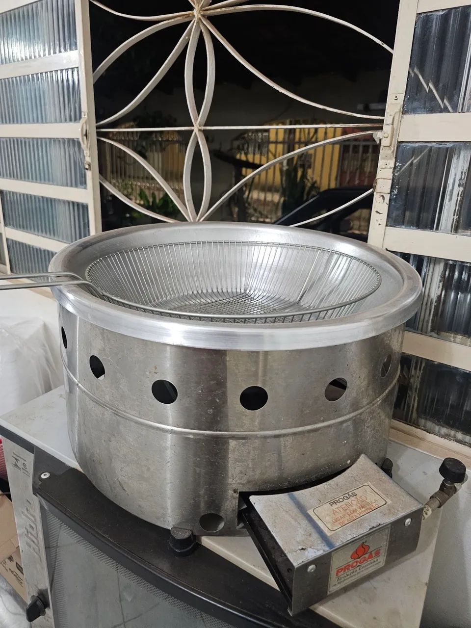 Fritadeira industrial 