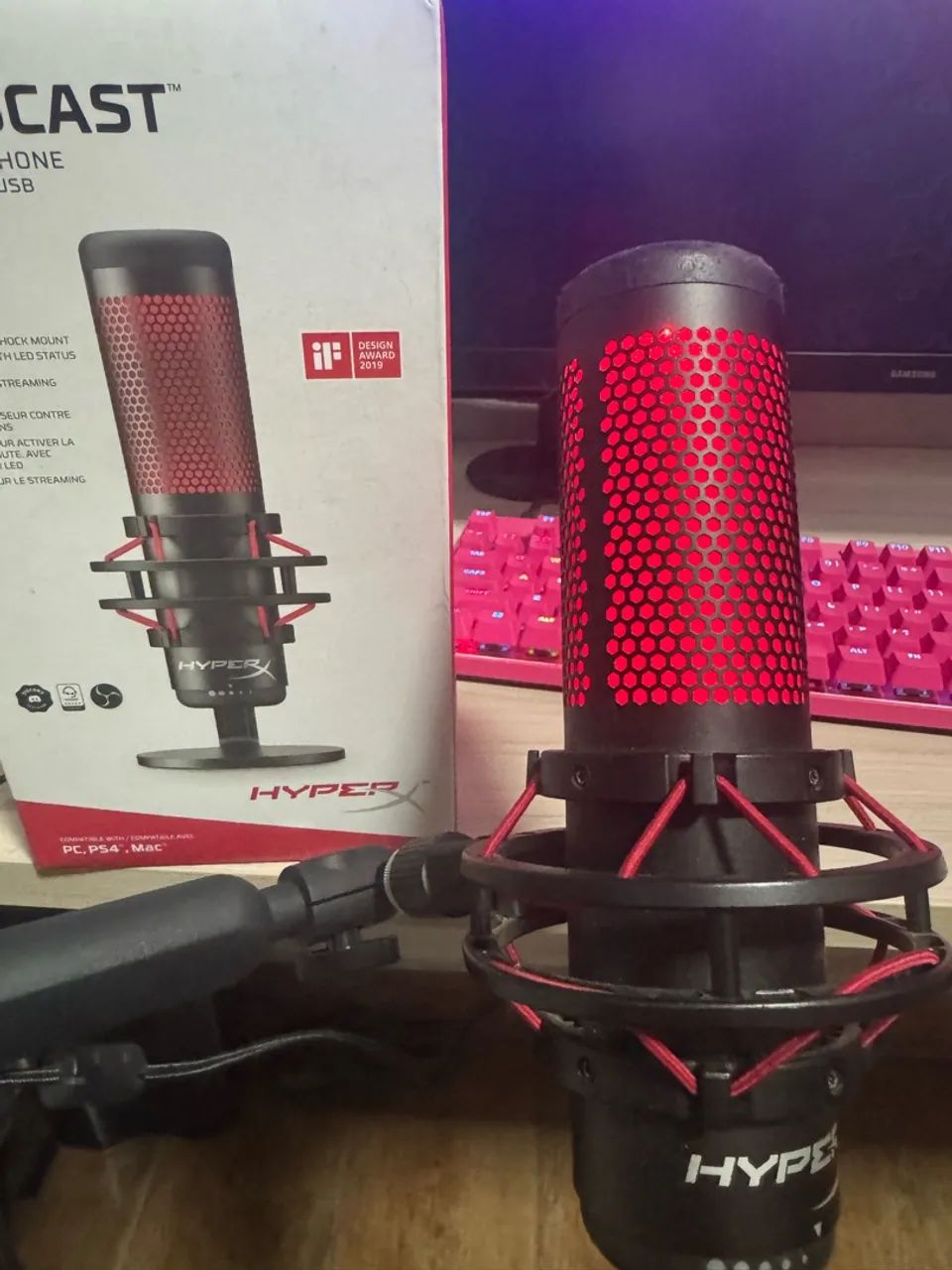 Microfone Hyperx Quadcast - Foto 4