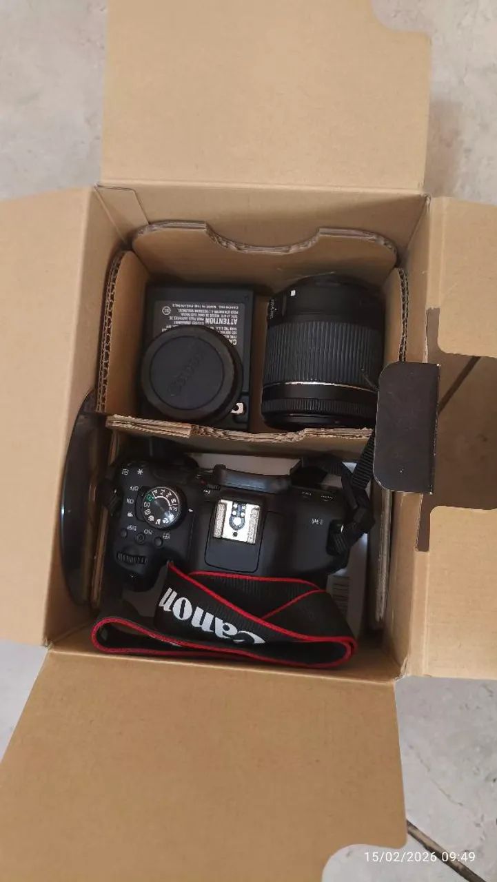 Câmera profissional Completa Canon T6i pouquíssimo usada. - Foto 5