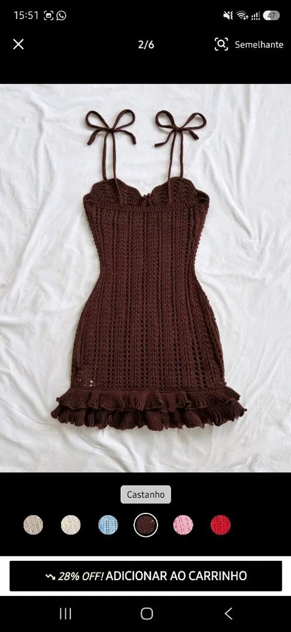 Vestido de tricô  - Foto 2