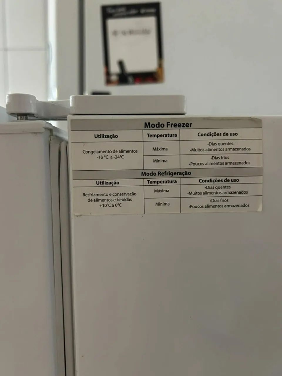 Freezer/Refrigerador