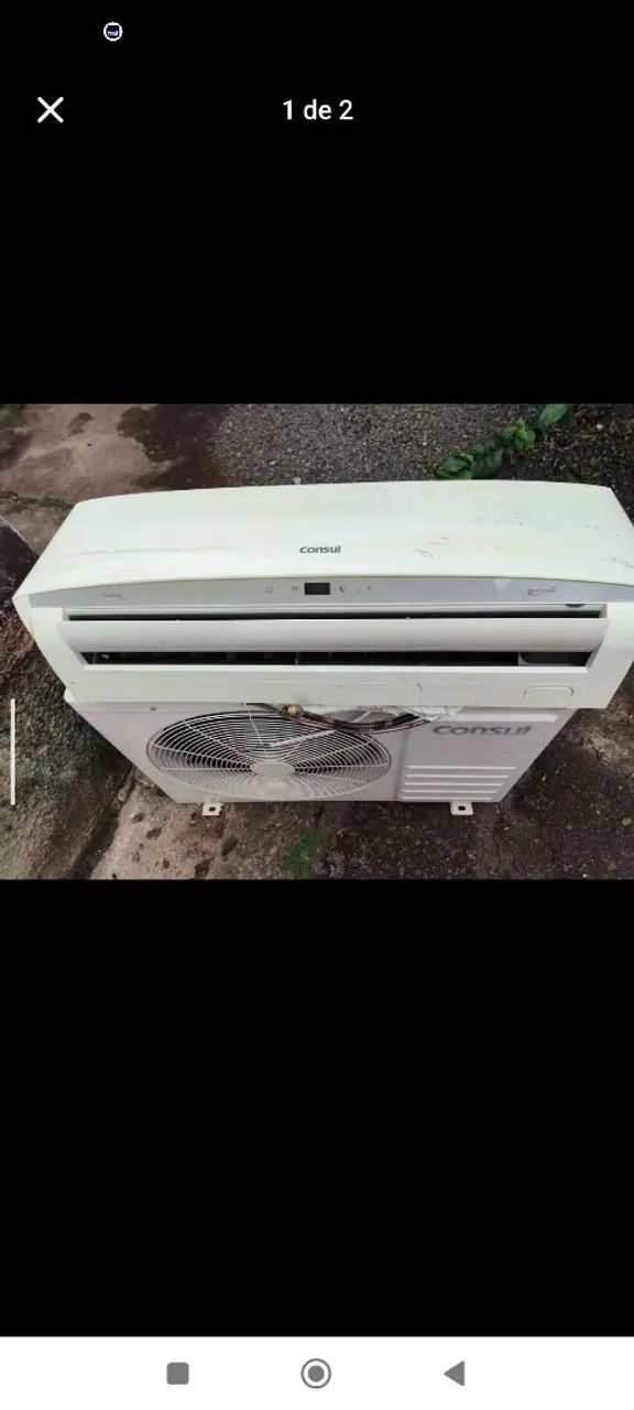 Ar condicionado Consul com defeito 