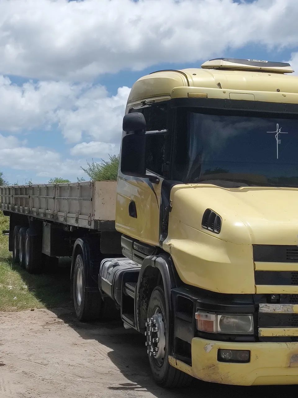 Scania 114 com carreta graneleiro  - Foto 2