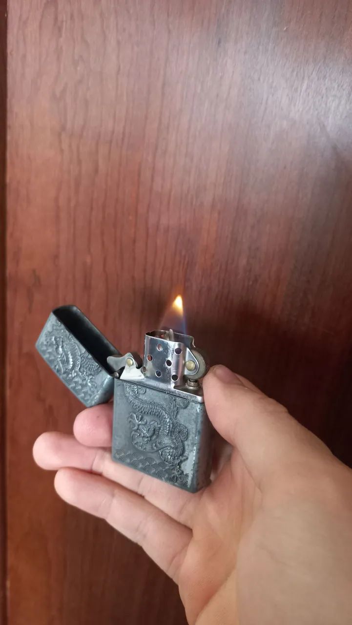 Isqueiro tipo zippo dragão - Foto 3