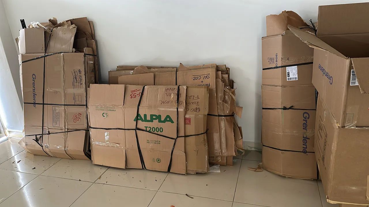 Caixas de papelão 