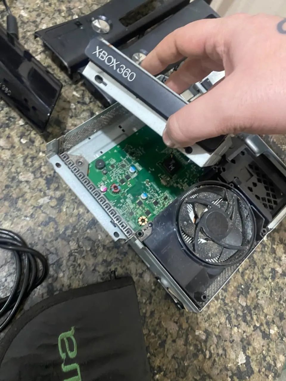Xbox 360 sucata e jogos - Foto 3